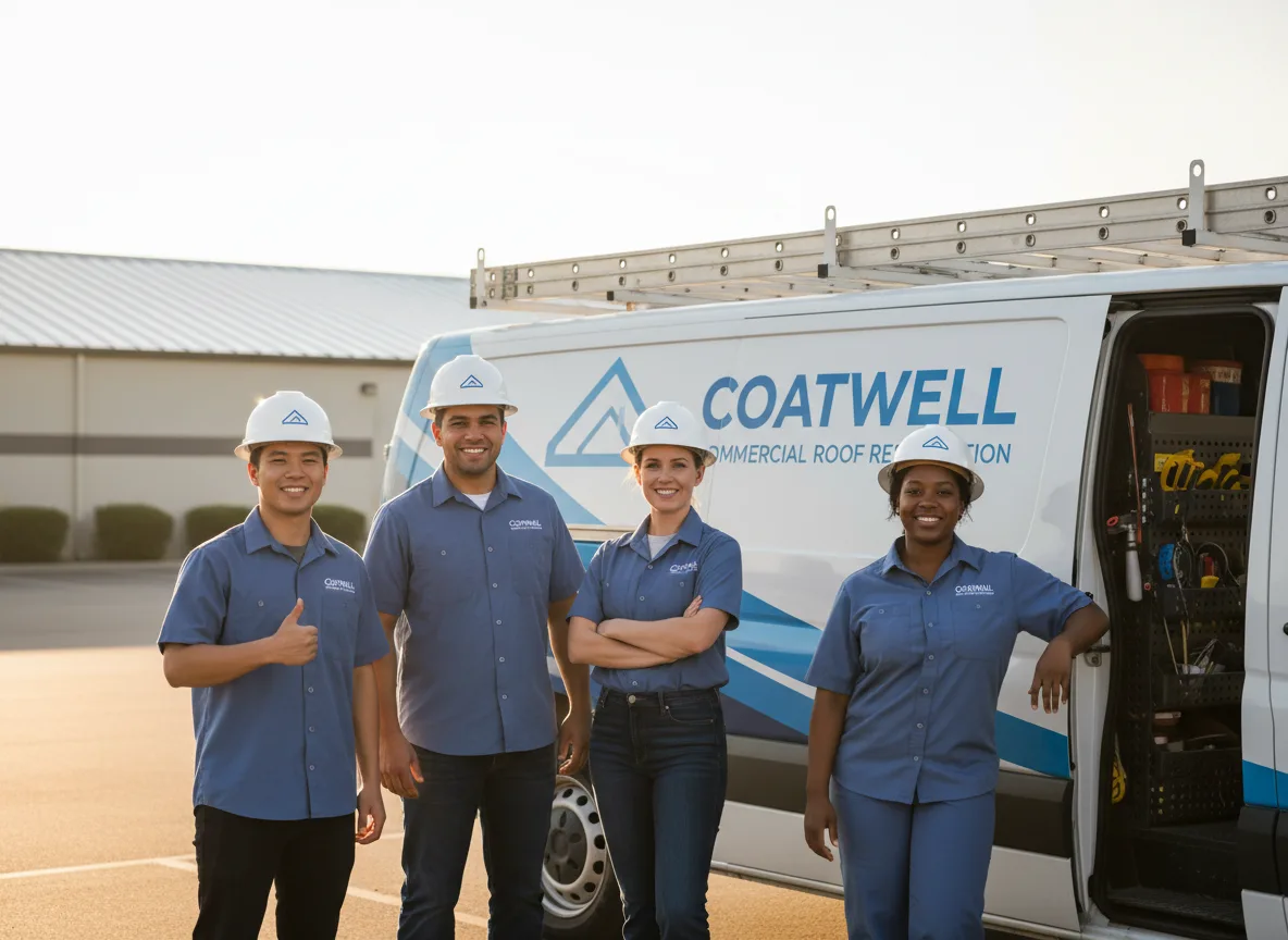 Commercial roof coating company in Monticello, IA